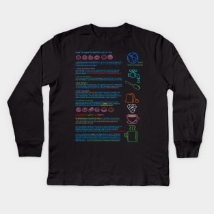 THE TEA MAKER'S GUIDE TO THE GALAXY Kids Long Sleeve T-Shirt
